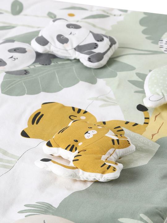 Produktbild Vertbaudet Baby Stoffpuzzle TANSANIA mit Tierfamilien