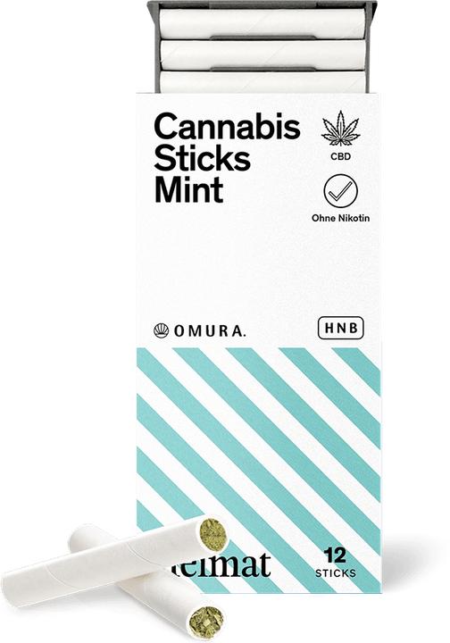 Produktbild Heimat Cannabis Sticks Mint (32 g, Outdoor)
