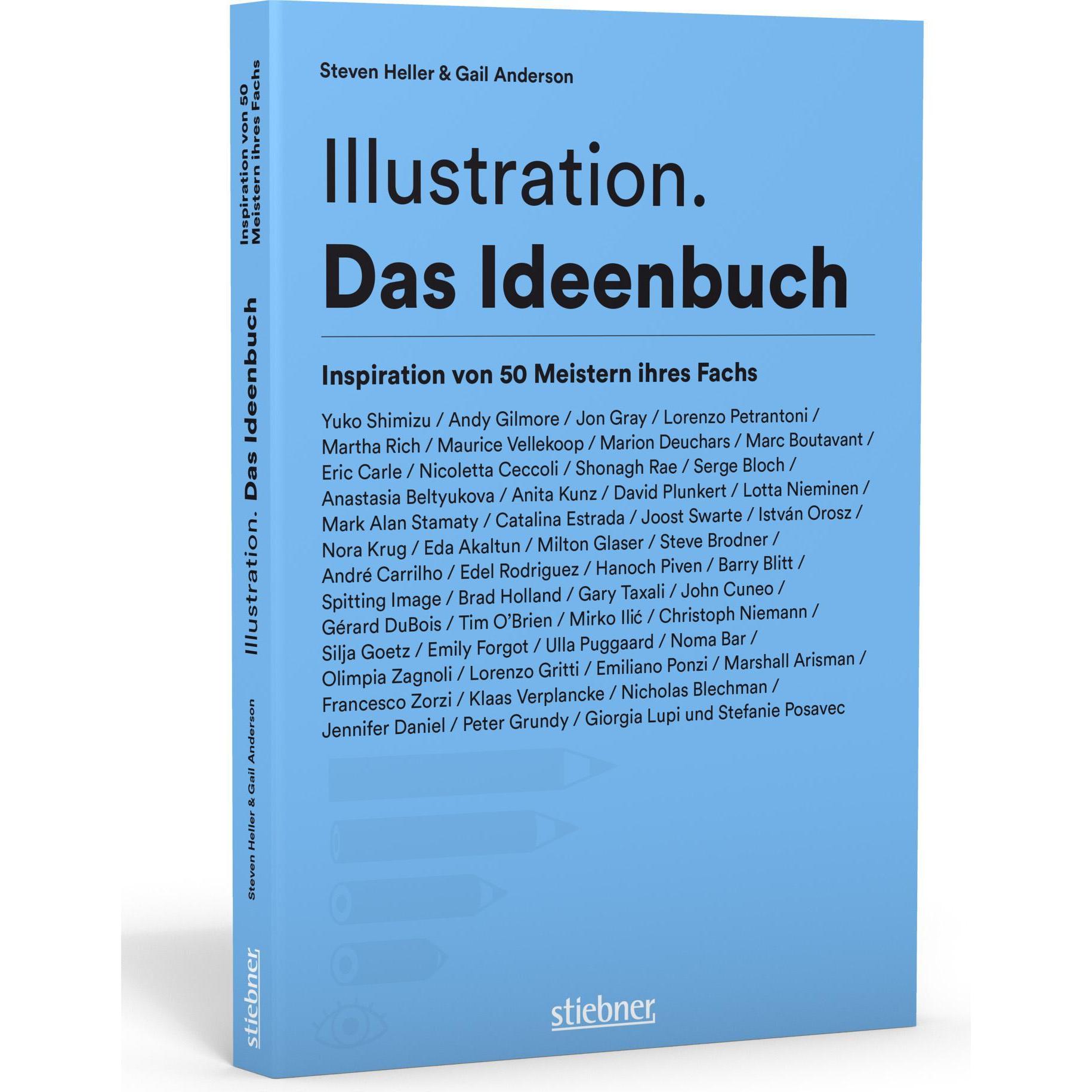 Illustration, Sachbücher von Steven Heller, Gail Anderson