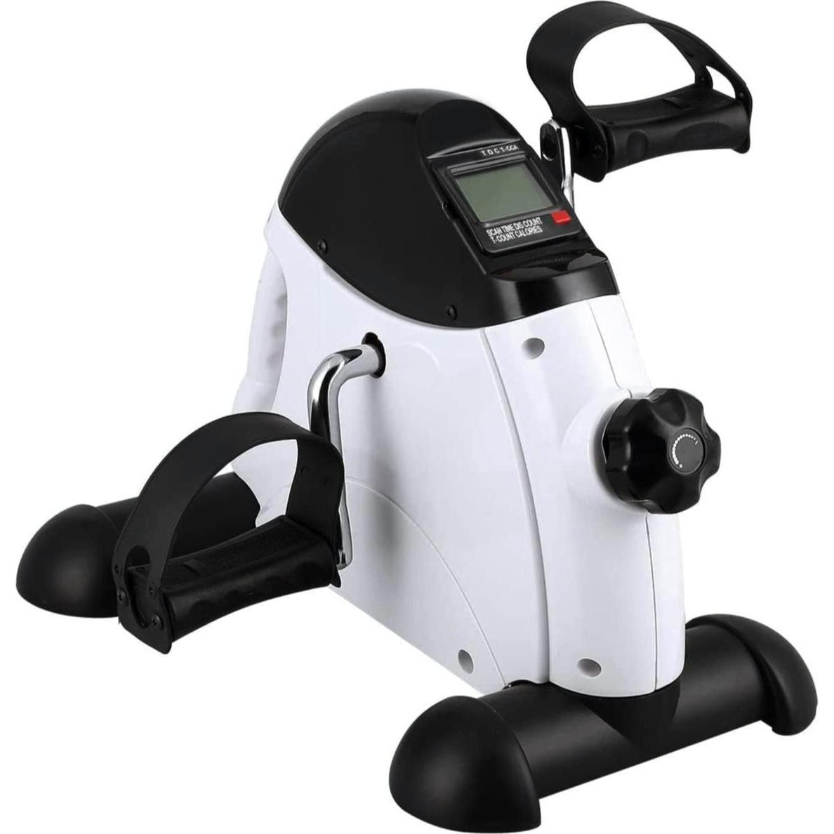 Mini-Hometrainer Voor Onder Het Bureau Met Instelbare Weerstand En Lcd Scherm Draagbare Pedalen Voor Arm En Beentraining