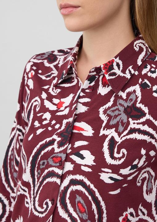 Actual product image S.Oliver T-Shirt Hemdbluse aus Jersey (36)