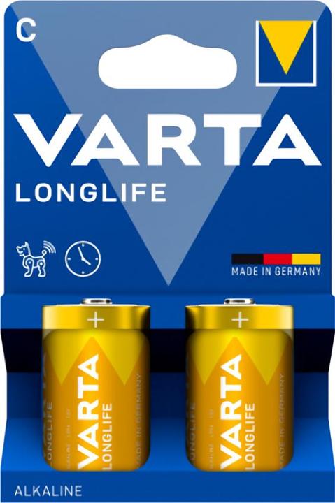 Produktbild Varta Longlife (4 Stk., R14, 7600 mAh)