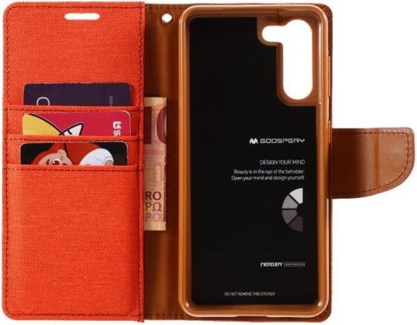 Actual product image Goospery Canvas Diary Series (Samsung Galaxy S21+)