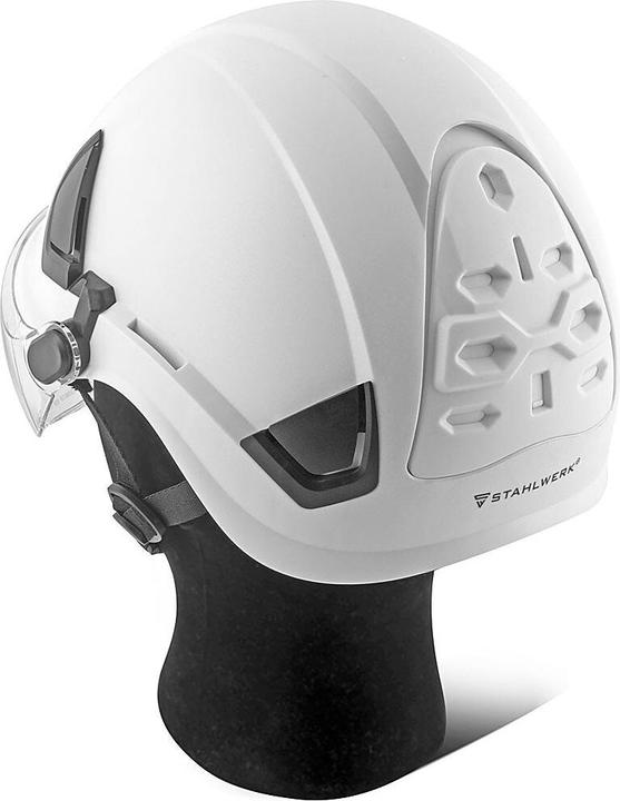 Image du produit Stahlwerk Casque de protection SVH-100 ST avec visière EN397 EN166 Casque forestier (53 - 64 cm)