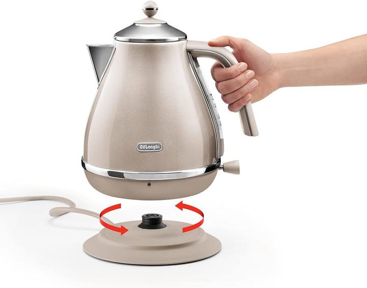Actual product image De'Longhi Icona Vintage Kettle, Beige (1.70 l)
