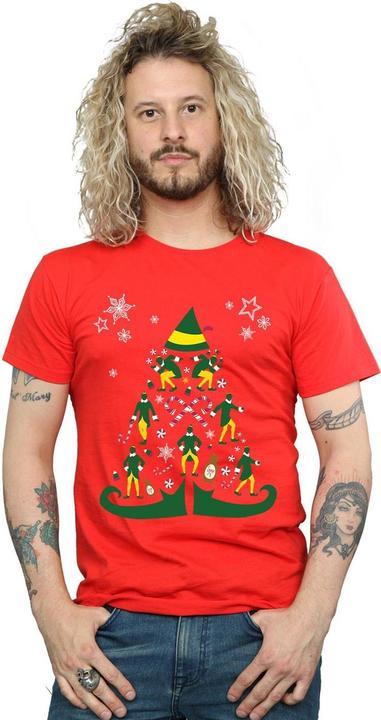 Produktbild Elf Christmas Tree TShirt (S)