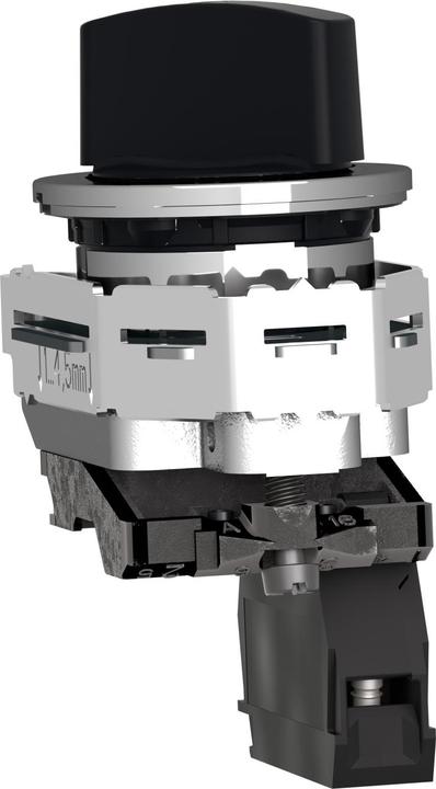 Actual product image Schneider Electric Selector switch complete XB4F 30mm 1S, XB4FD41