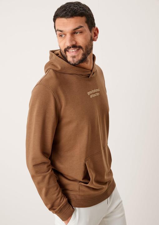 Produktbild s.Oliver Sweatshirt Hoodie mit Schriftzug (M)