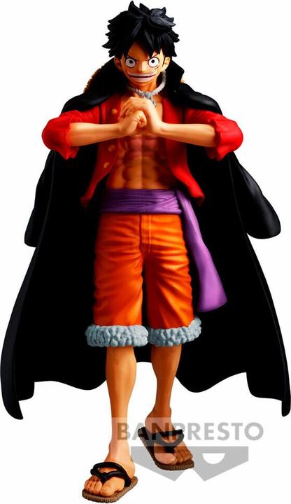 Actual product image Banpresto ONE PIECE - Monkey D. Luffy - Figurine The Shukko 14cm