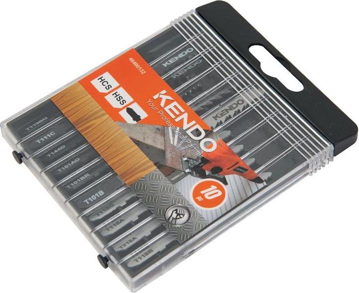 Produktbild Kendo Stichsägeblatt-Set 10-teilig, für Holz und Metall