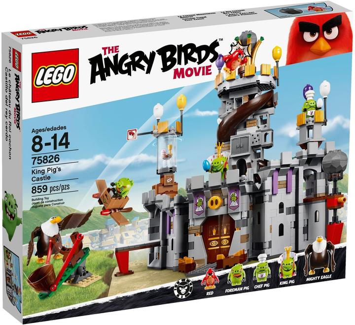 Actual product image LEGO Angry Birds King Pig's Castle (75826)
