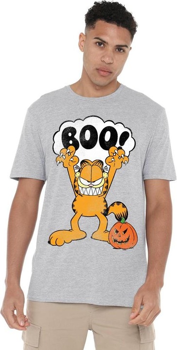 Immagine prodotto Garfield Scaredy Cat Maglietta Uomo (L)