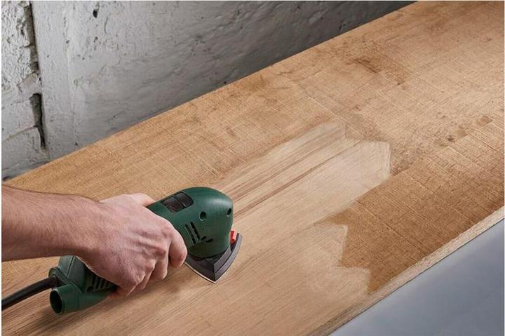 Actual product image wolfcraft 5 Adhesive sanding sheets Aluminium oxide K240 Delta 95mm (240)