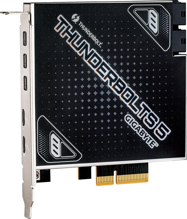 Kodak GIGABYTE rozšiřující karta Thunderbolts 5, PCIe 4.0x4, 3xMini-DP