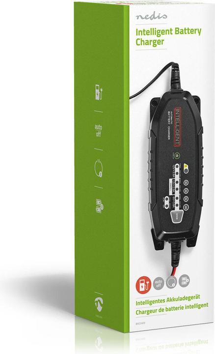Produktbild Nedis Blei-Saeure-Batterie-Ladegerät| 6 VDC 12 12.8| 3.80 A| Ladeerhaltung| (6V, 3.80 A)