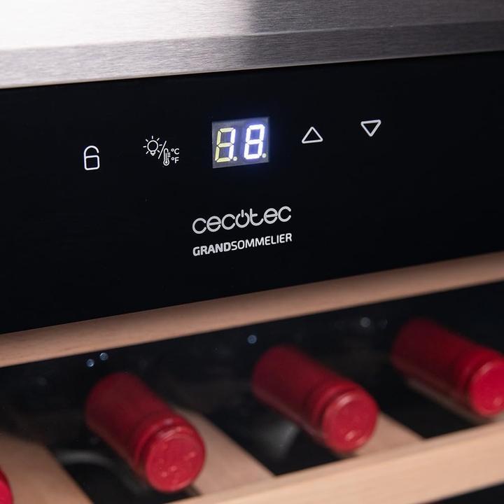 Actual product image Cecotec Bolero GrandSommelier 34030 Inox Compressor