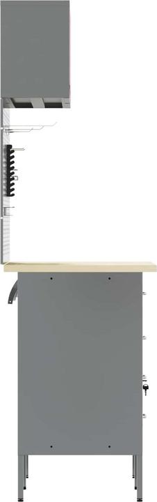 Produktbild vidaXL Werkstattschrank (55 cm, 200 cm)