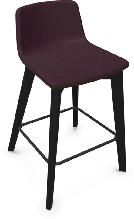 Bordeaux - Red melange, Brown Melange, Ash stained black