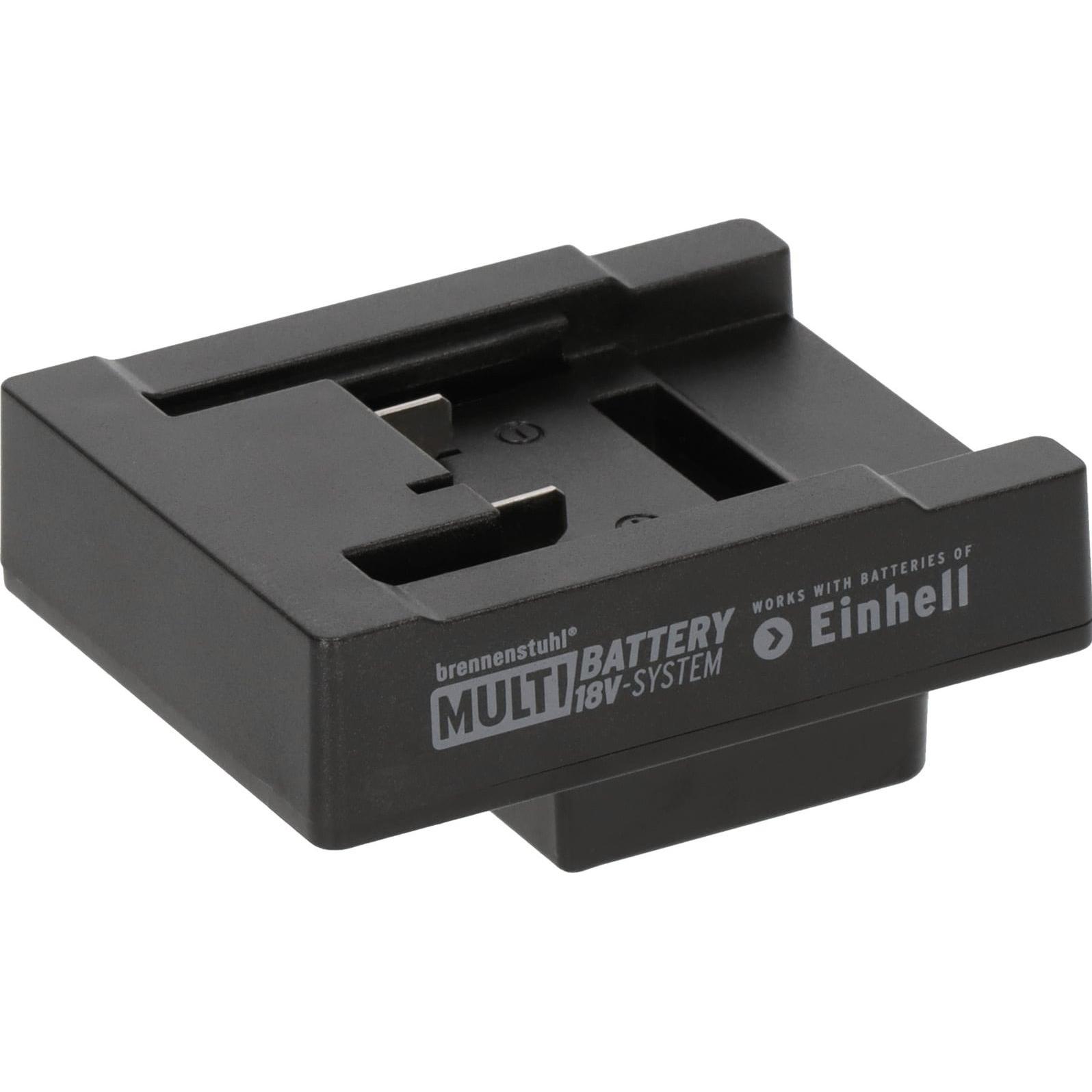 Brennenstuhl, Illuminazione officina, Adattatore Einhell per faretto da cantiere a LED nel sistema Multi Battery 18V