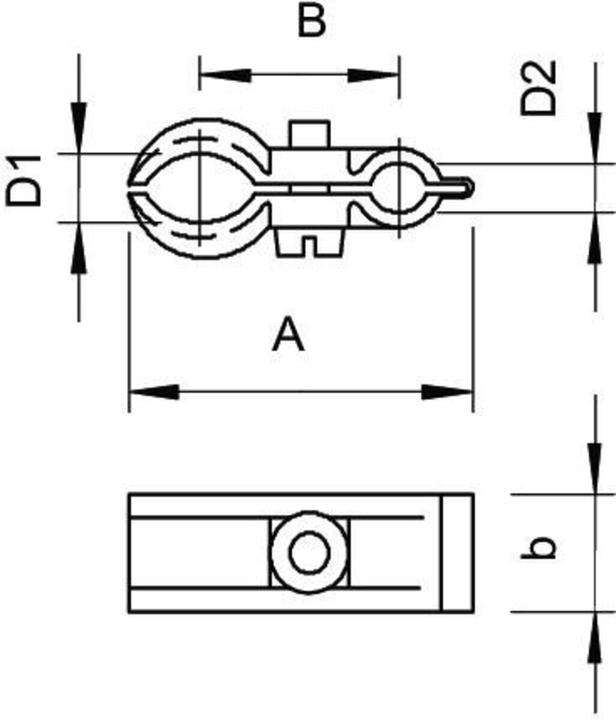 Immagine prodotto OBO Bettermann OBO 4024 morsetti per fili di tensione da 9-16 mm