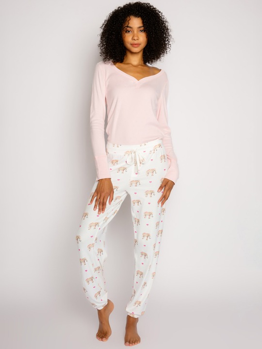 Produktbild Pj Salvage Pyjamahose pant - Love You A Ton (XS)