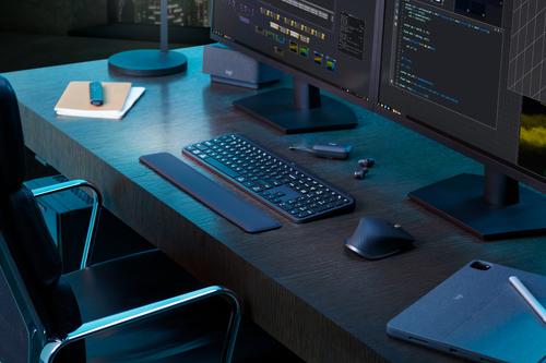 Produktbild Logitech Mx Keys S Combo - Graphite Fra (BE, Kabellos)
