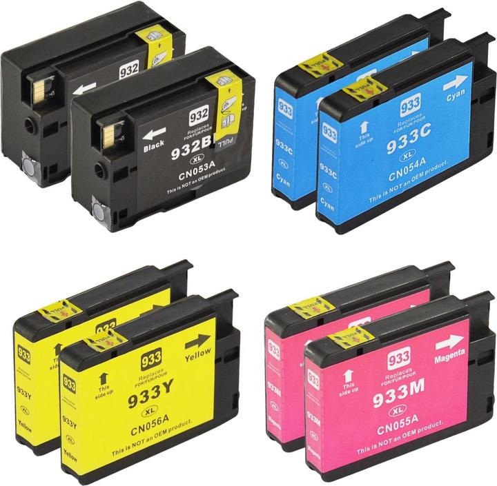 Produktbild Hermex Kompatible Tintenpatrone XL für HP OfficeJet 6600 (BK, C, M, Y)