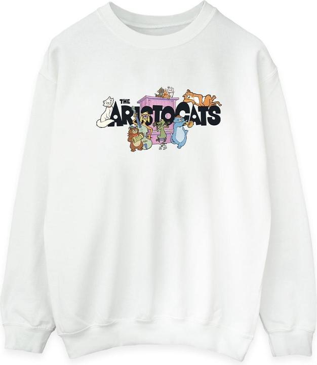 Immagine prodotto Disney The Aristocats Music Logo Felpa Donna (L)