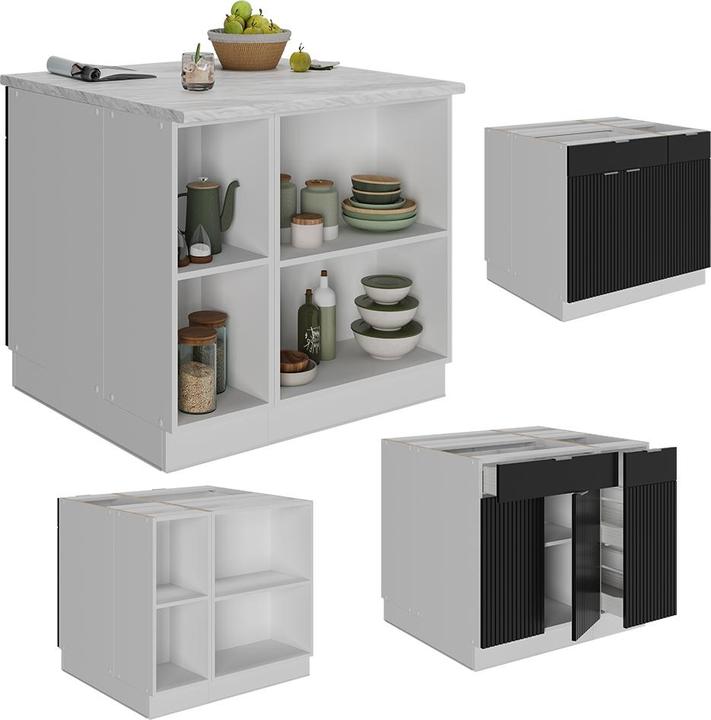 Produktbild Vicco Kücheninsel Fame-Line (90 x 82 x 82 cm)