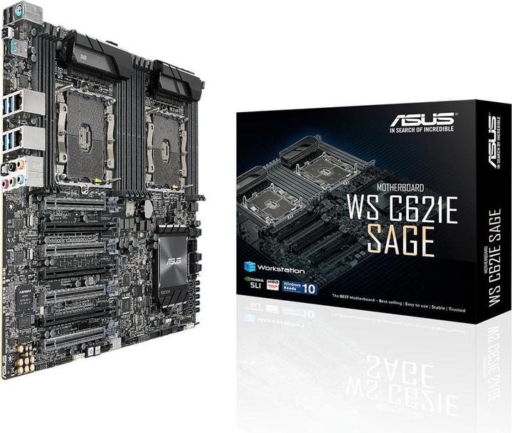 Produktbild ASUS Ws C621e Sage (LGA 3647, Intel C621, SSI EEB)