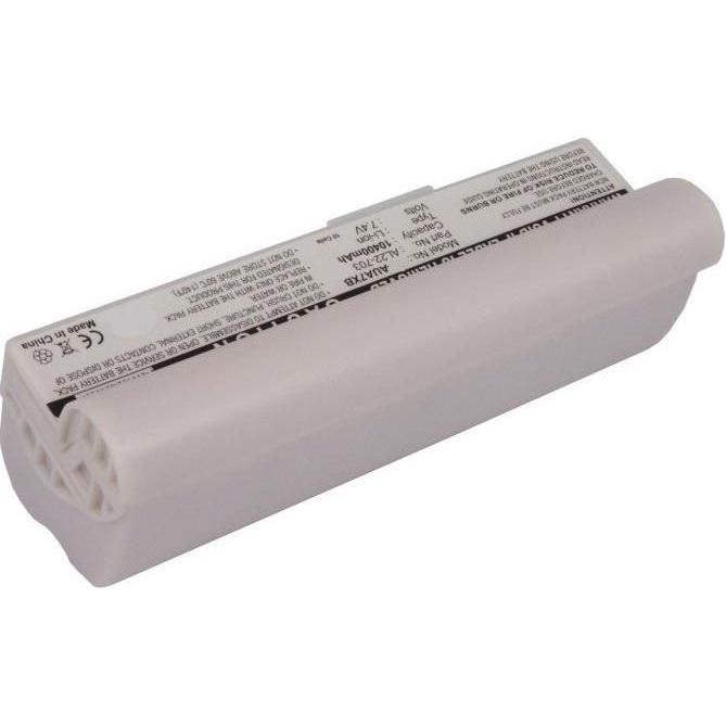 CoreParts Laptop Battery for Asus (1 Zellen, 10400 mAh), Notebook Akku, Weiss