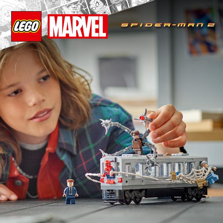 Produktbild LEGO Spider-Man vs. Doc Ock: Showdown in der U-Bahn (LEGO Marvel)