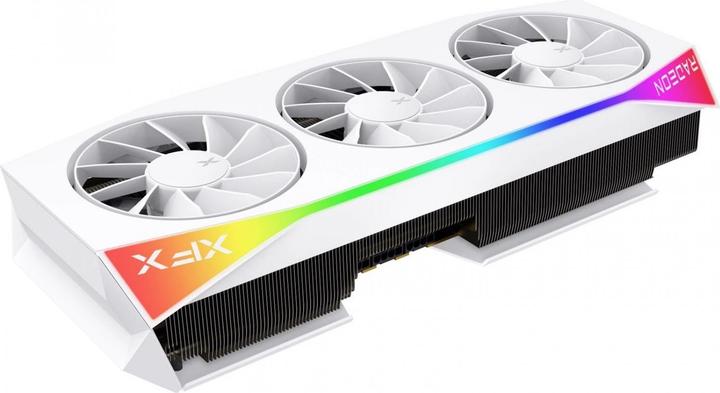 Image du produit XFX Mercury AMD Radeon RX 9070XT OC White Gaming Edition with RGB (16 Go, GDDR6)