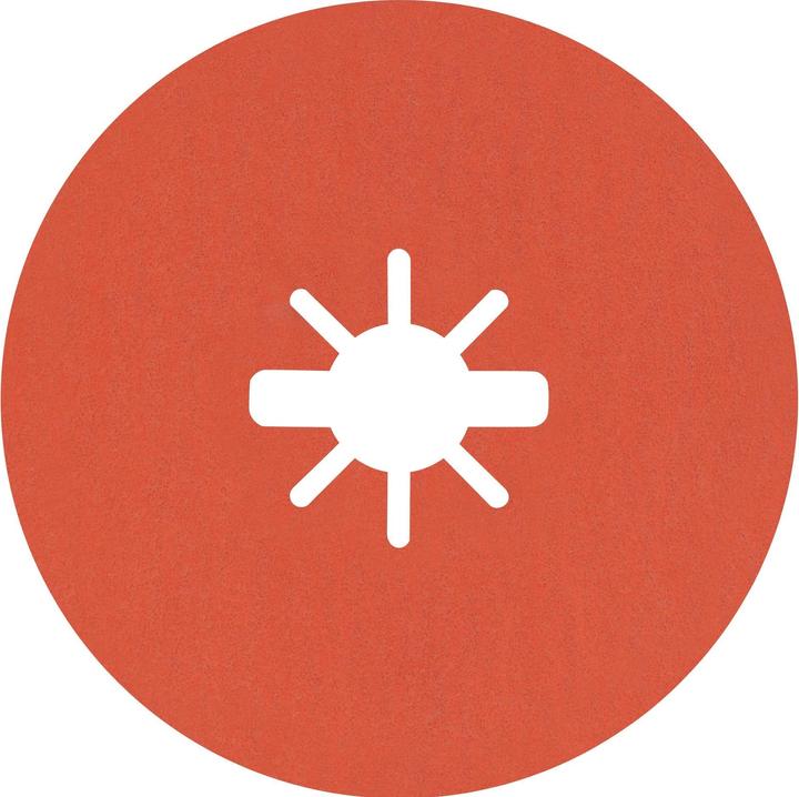 Actual product image Bosch Professional Zubehör Prisma Ceramic Fibre Disc X-LOCK Expert R782, G120, 115 mm (120)