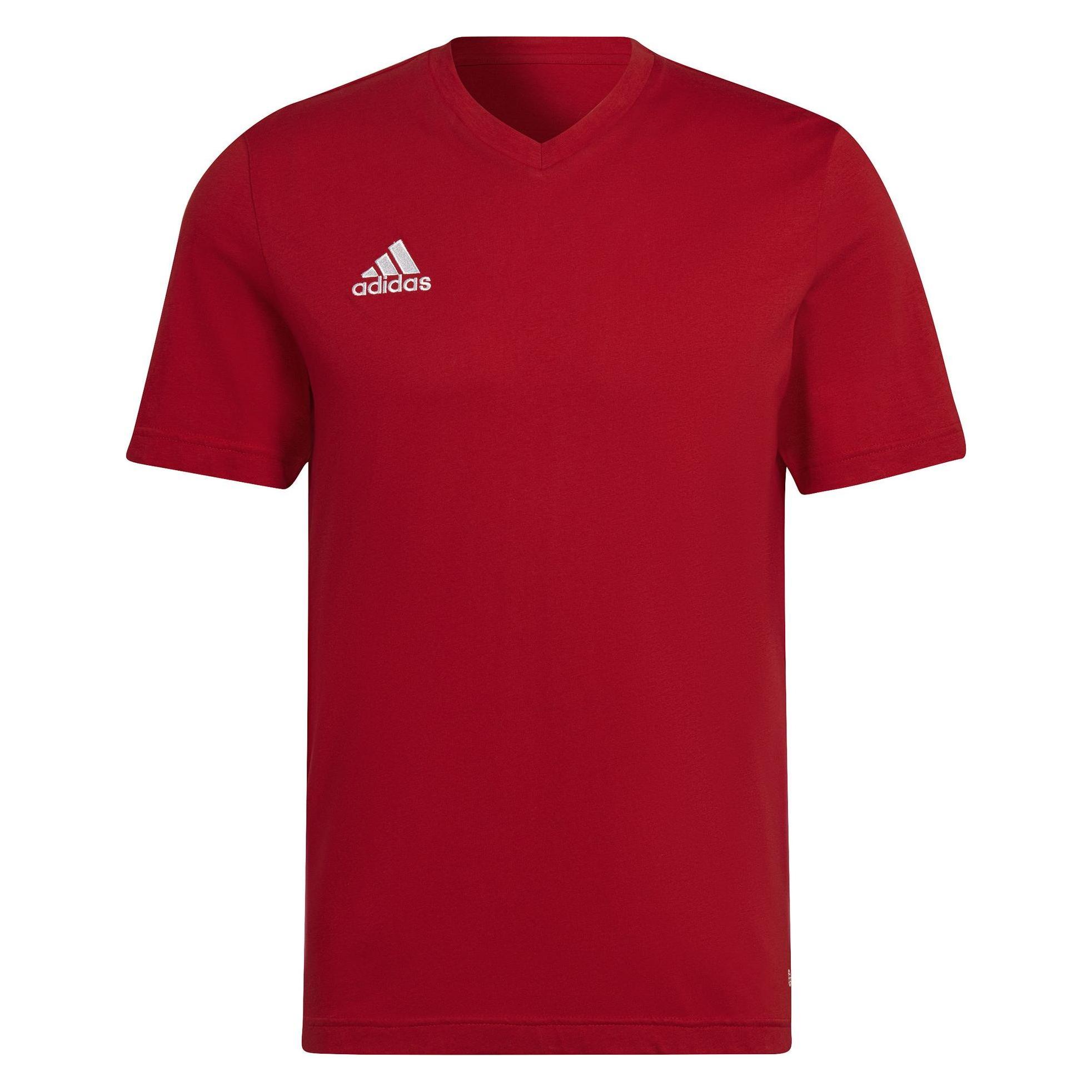 Adidas, Herren, Sportshirt, Koszulka Entrada 22 Tee HC0451 Czerwony M (M), Rot, M
