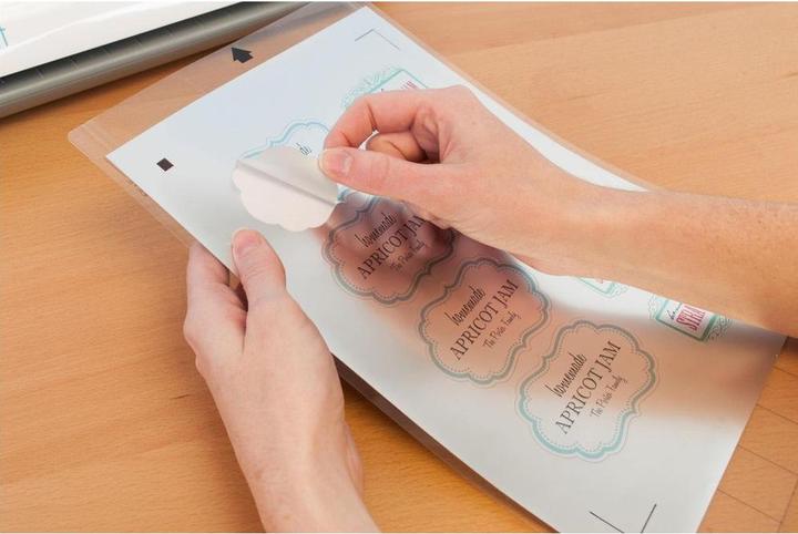 Actual product image Silhouette Printable silver foil