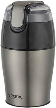 Brock Electronics CG 4051 GY Kaffeemühle Edelstahl