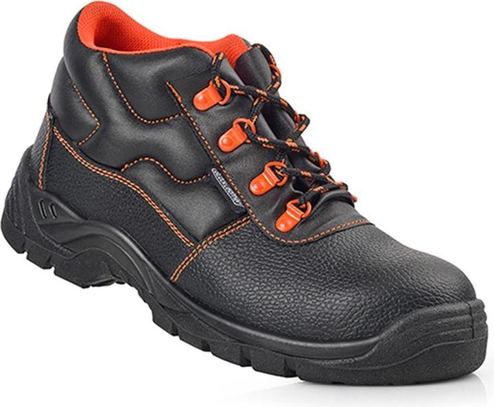 Actual product image ‎Blackleather Black leather safety boots s3 src size 44 (S3, 44)