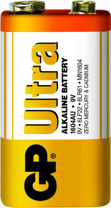 Image du produit GP Batteries Bloc ultra-alcalin (1 pcs, 9V Block)