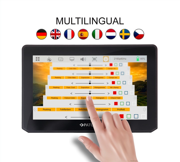Produktbild Patona Touch Monitor 5 (5", Full HD)