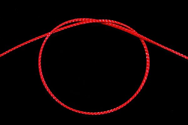 Produktbild Phobya Flex Sleeve 3mm (1/8' UV-rot 1m (Kabelschlauch, 100 cm)