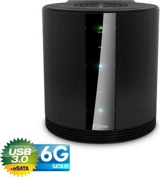 Actual product image Fantec SQ-35U3E-6G BLACK ALU (3.5")