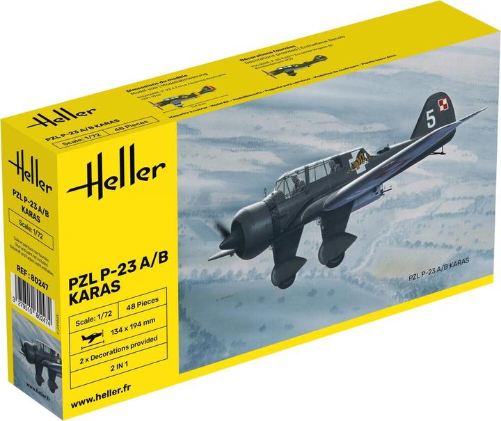 Actual product image Heller PZL 23 Karas