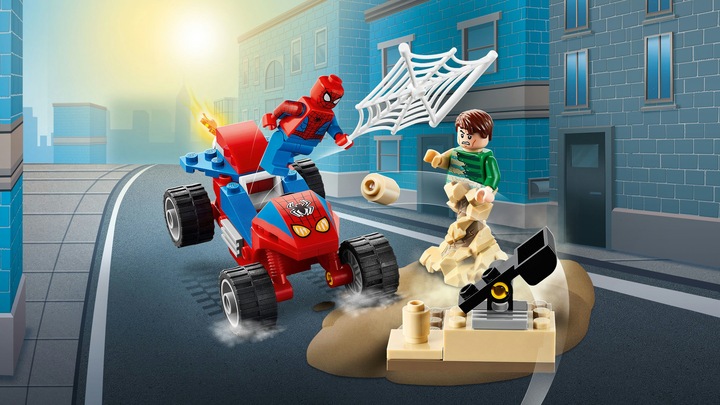 Actual product image LEGO The duel of Spider-Man and Sandman (76172, LEGO Marvel)