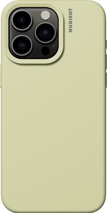 Image du produit Nudient Coque arrière de l'iPhone 15 Pro Max jaune pâle (Apple iPhone 15 Pro Max)