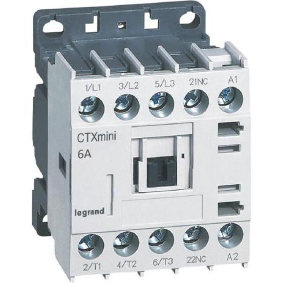Legrand Schütz CTX3 MINI 3P 6A 1NC 230V AC - 417016, Relais