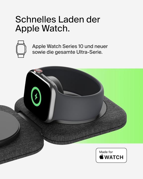 Image du produit Belkin BoostCharge Pro 2-in-1 Qi2 Ladestation (15 W)