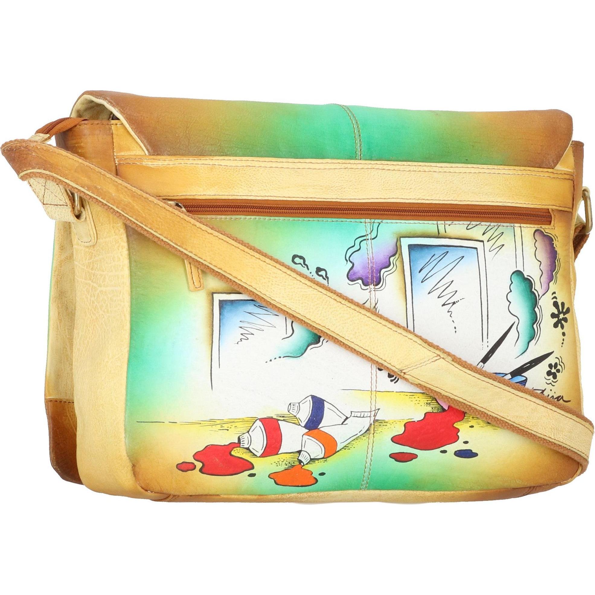 Thumbnail - Greenland Nature, Tasche, Art+Craft Messenger Leder 41 cm, (11 l)