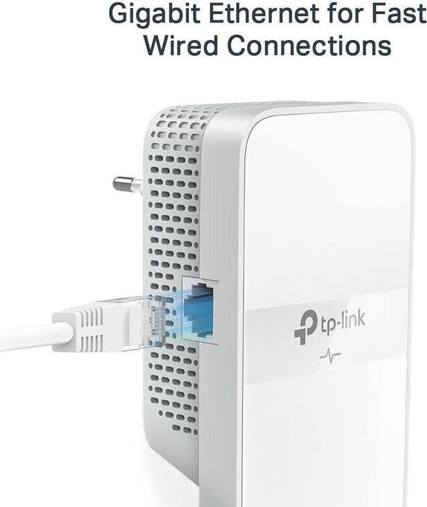 Image du produit TP-Link AV1000 Gigabit Passthrough Powerline ac Kit Wi-Fi TL-WPA7617 KIT avec TL-PA7017P 10 (1200 Mbit/s)