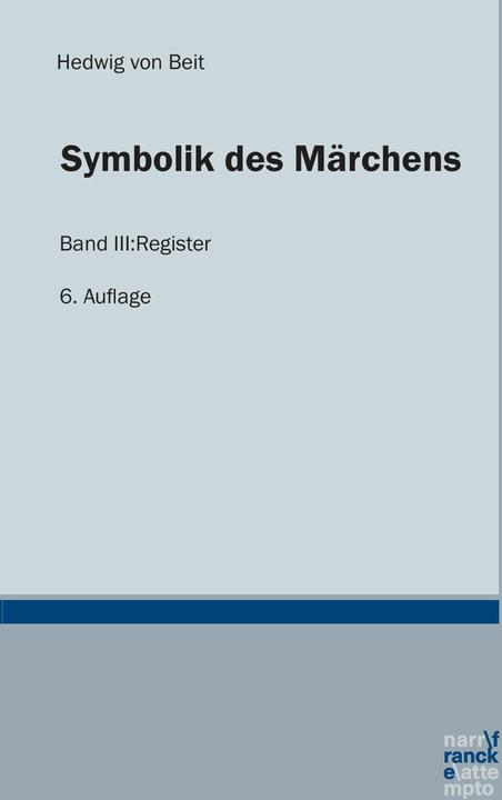 Produktbild Symbolik des Märchens (Deutsch, 2016)